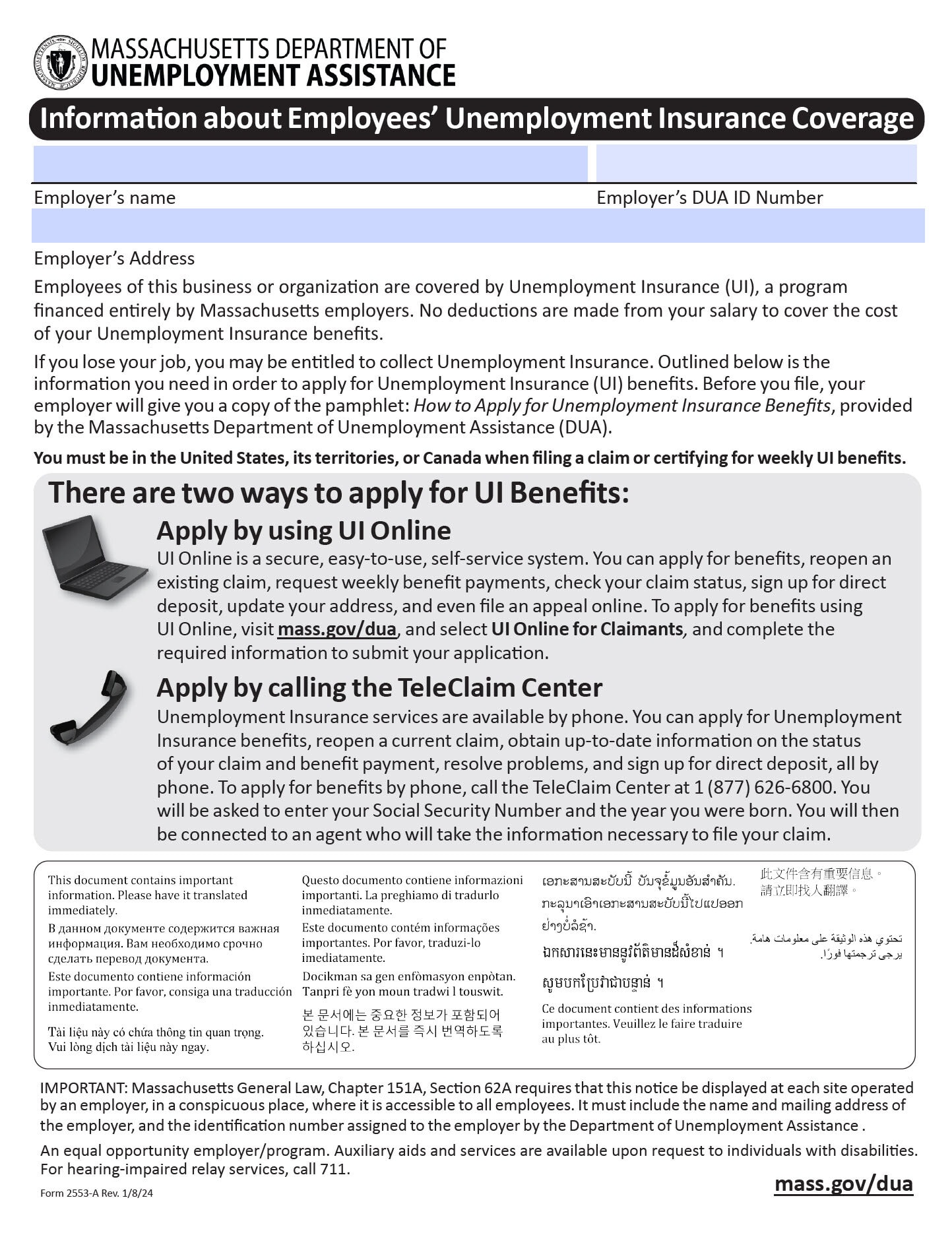 Image of Unemployment Insurance
