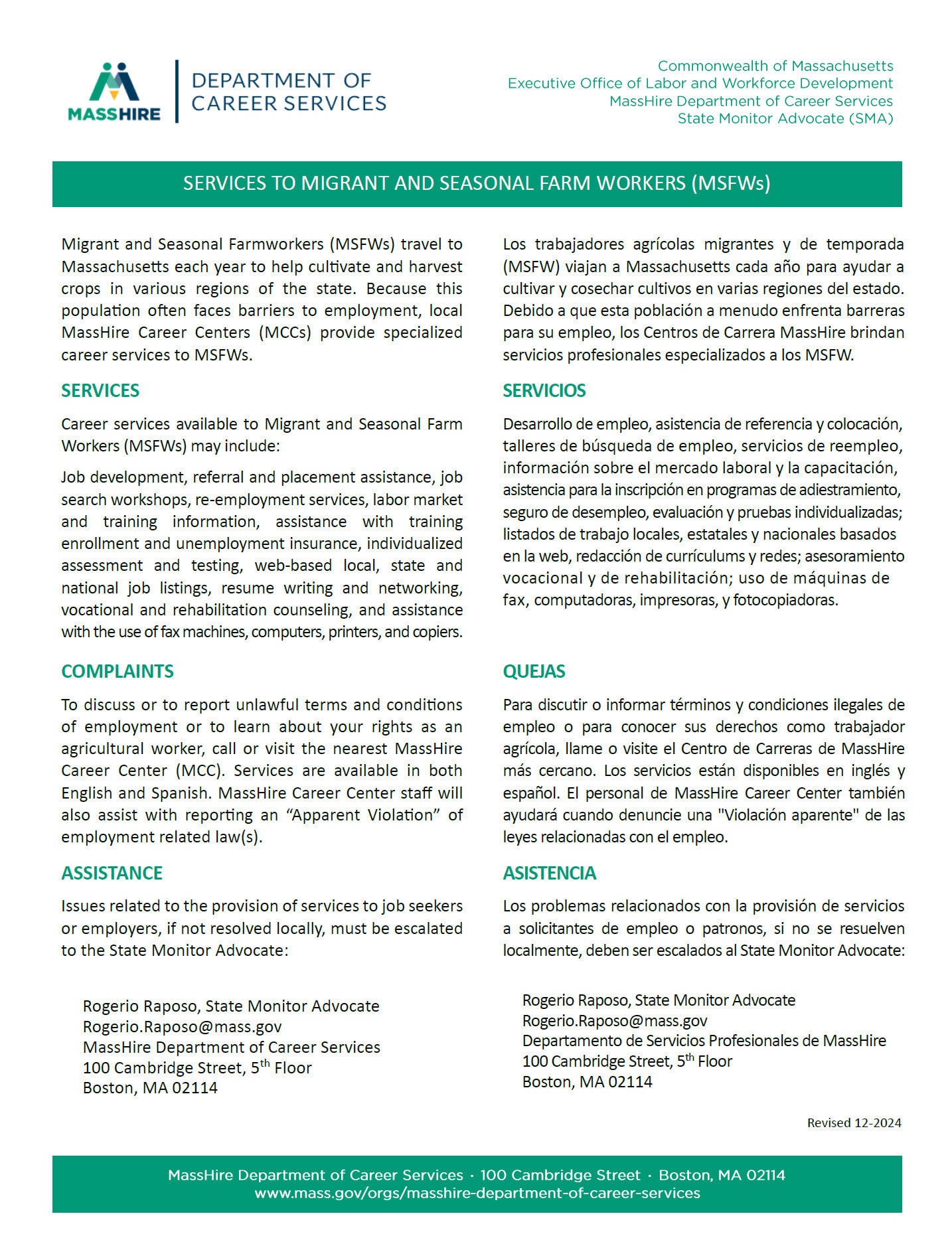 Image of Migrant and Seasonal Agricultural Worker Protection Act Notice