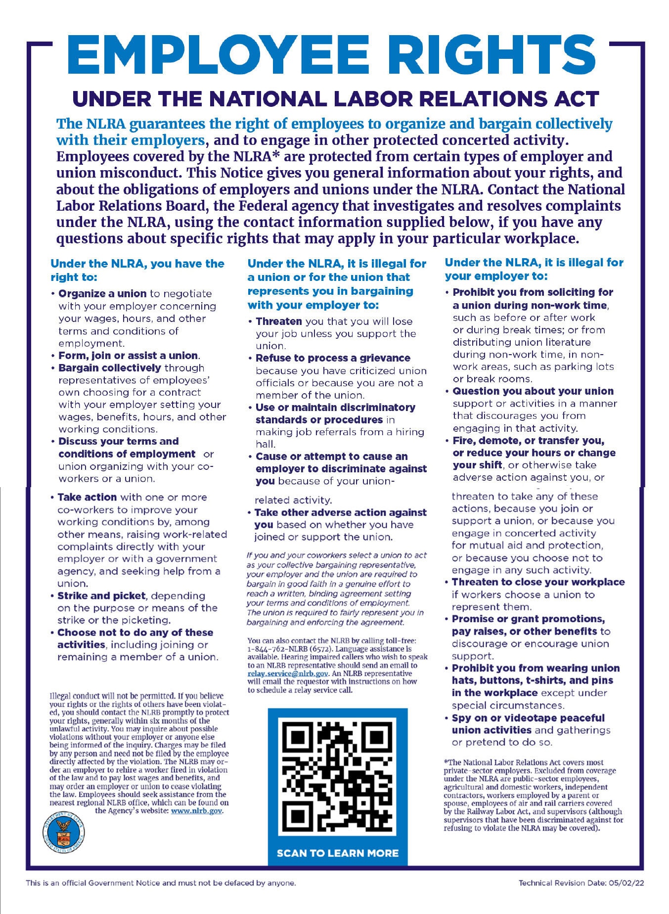 Image of NLRA Rights - English