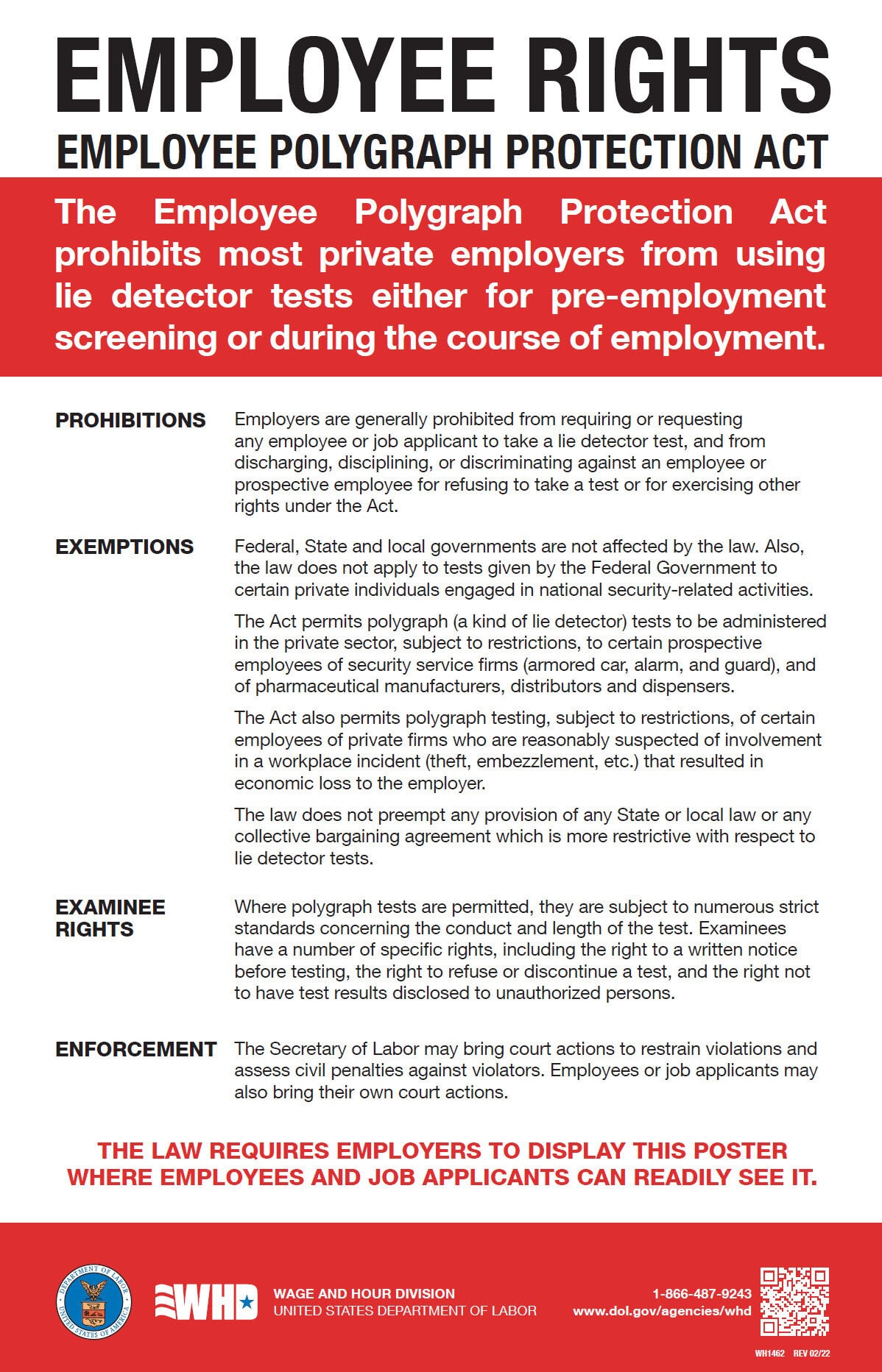 Image of Employee Polygraph Protection Act - English