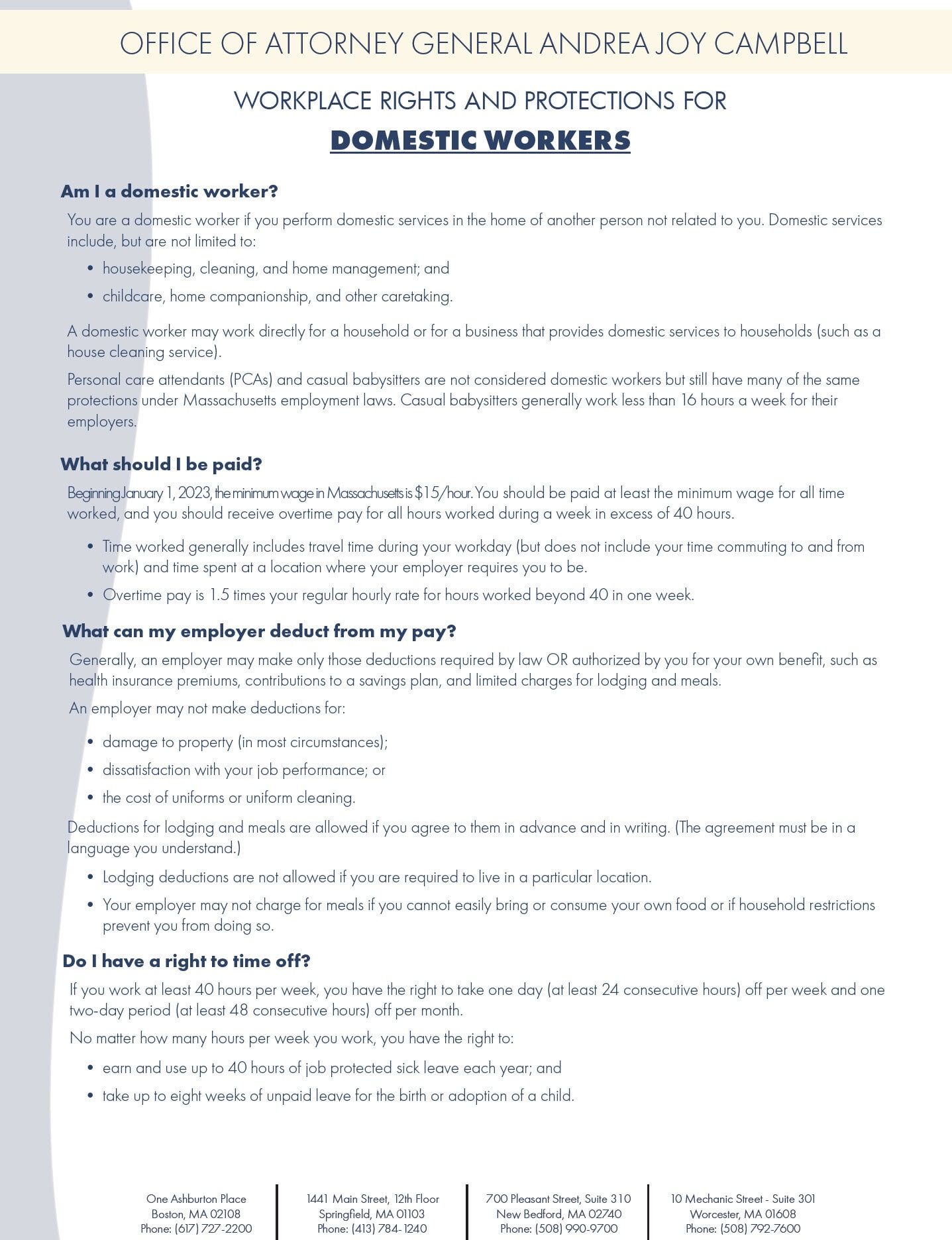 Image of MA Rights of Domestic Workers