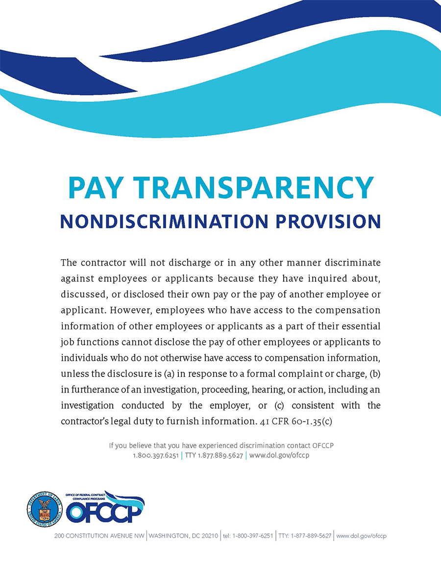 Image of Pay Transparency - English